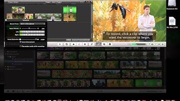 iMovie 11: Recording Voiceovers