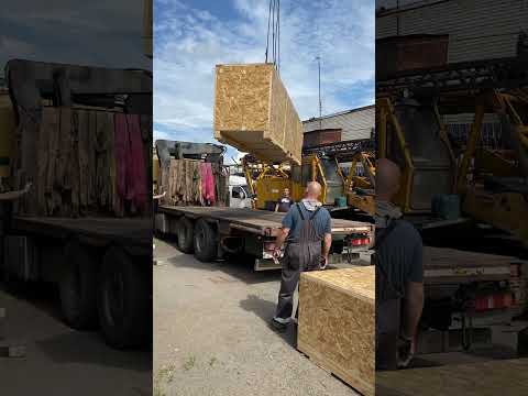 Работа такелажников! Парни крутые !!!