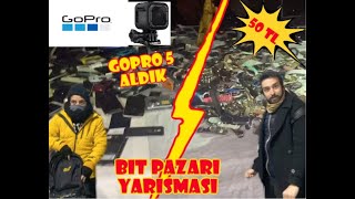 BİT PAZARI YARIŞMASI YAPTIK.! GOPRO 5 BULDUK...!!! (50TL)