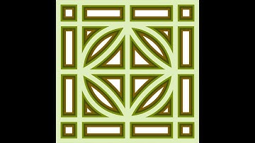 Layered Stained Glass Card InVue Software