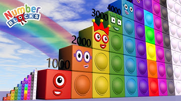 New Meta Numberblocks Step Squad 1 To 10 vs 20,000 BIGGEST - Learn To Count Big Numbers!