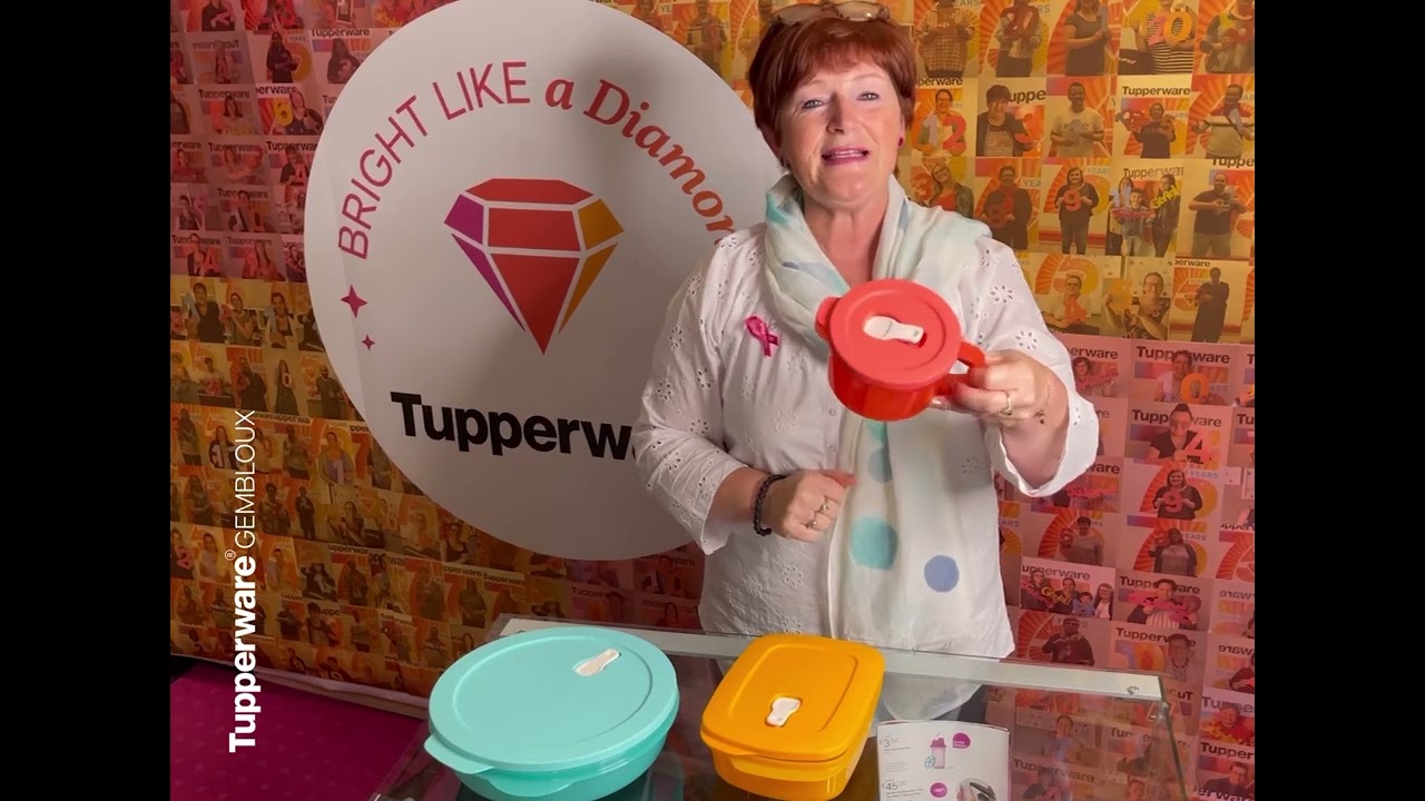 CrystalWave 🧡 réchauffer au micro-ondes facilement #cuisinefacile #microonde #tupperware #belgique