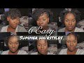 6 Easy NATURAL HAIRSTYLES | Perfect For Summer 2020 | Type 4 Hair