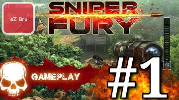 Sniper Fury Android iOS Walkthrough Gameplay Tutorial & First Gameplay #1 (Part 1)