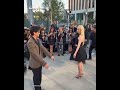 Anya taylor joy’s playful dior moment goes viral #shorts