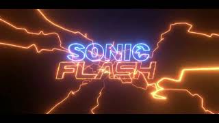 How I animated Sonic X Flash title card using blender. #sonic #flash #3d #animation #superhero