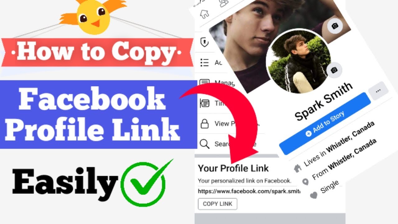 how to copy facebook review link