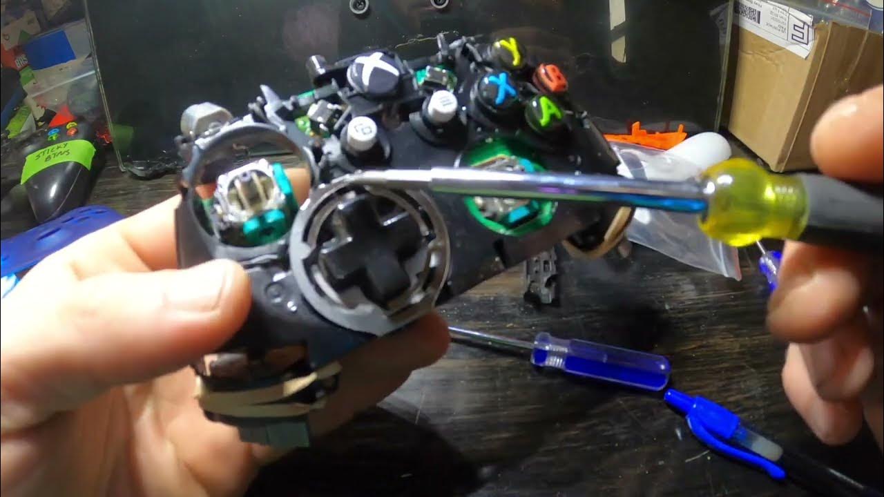XBOX ONE CONTROLLER TEARDOWN, DISASSEMBLY, REFURBISH YouTube