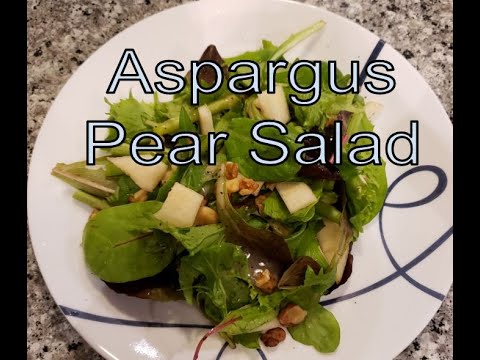 Video: Pear And Asparagus Salad