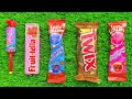 Satisfying video Asmr lollipops candy unboxing video Asmr opening video and chocolate gummy candy