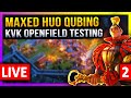 Huo Qubing KVK openfield testing 🔥🔥🔥 LIVE! 🔴  #C11903