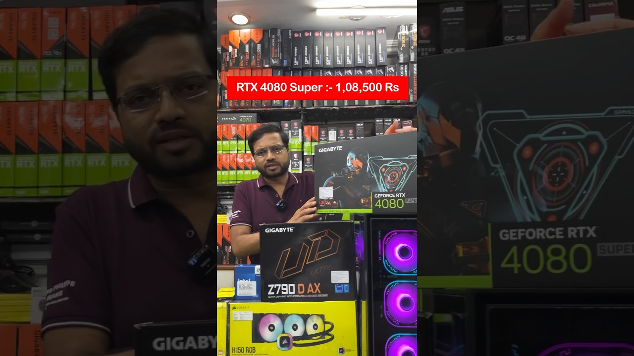 2 Lakh Rs Gaming & Editing Pc build with RTX 4080 Super  #shorts #pcbuildshorts