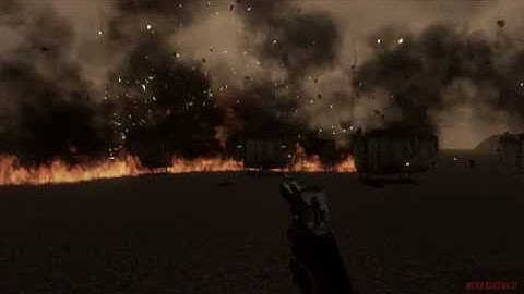 Far Cry 2 Explosion test video(PC)