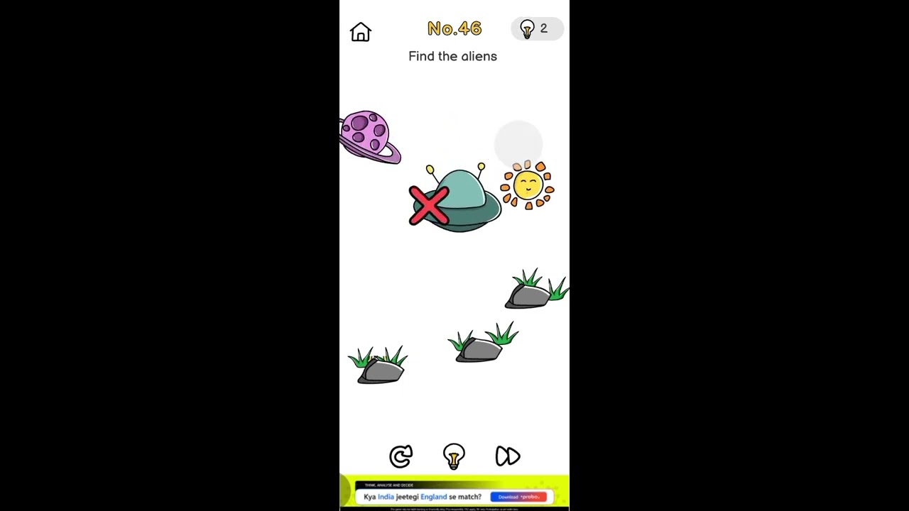 Can you FIND ALIEN?? (brain out) || komal.1011 ||