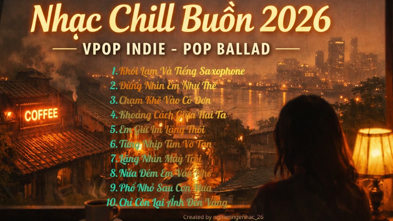 Nhạc Chill Buồn 2026  Vpop Indie – Pop Ballad Nghe Là Nghiện
