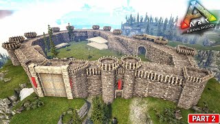 My New Castle in ARK Fjordur Viking World 🔥🔥🔥 : ARK Fjordur : ARK Survival Evolved : Part 2