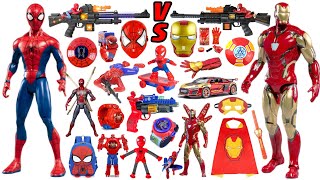 Spiderman VS Iron Man Toys Collection Unboxing ReviewSpidey and His Amazing Friends Review