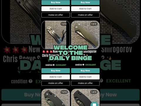 Daily Binge | Chaves Knives, Vosteed Cutlery, Kizer Knives, We Knife Co. , and more!