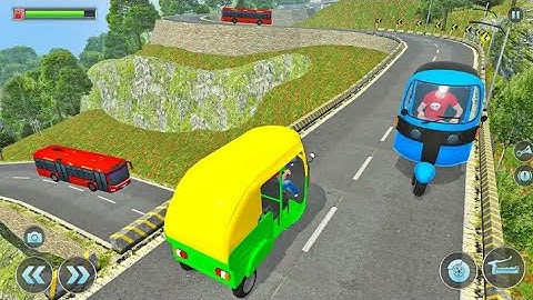 City tuk-tuk driver simulator - offered auto rickshaw game - Android game #8
