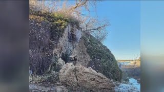 Georgetown Texas landmark Crockett Gardens Falls collapses FOX 7 Austin