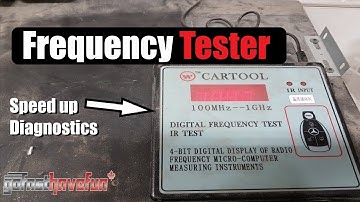 Tool Time: Remote Key Fob frequency tester | AnthonyJ350