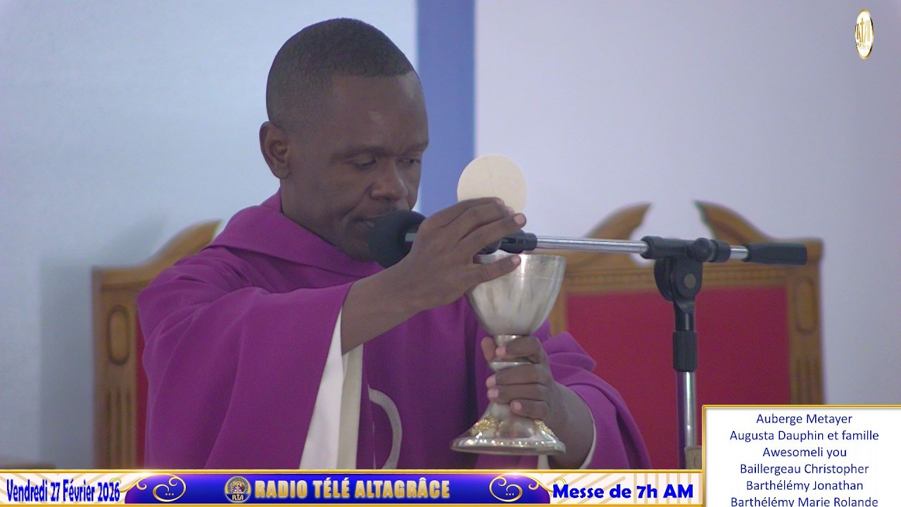 1ère Semaine de Carême  - Messe de 7h AM | Vendredi 27 Février 2026