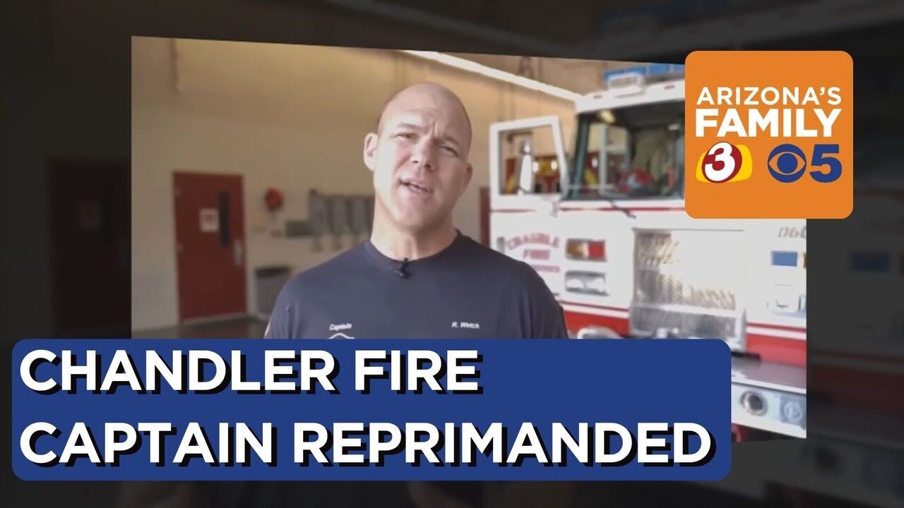 Chandler Fire captain reprimanded for participating in high school game