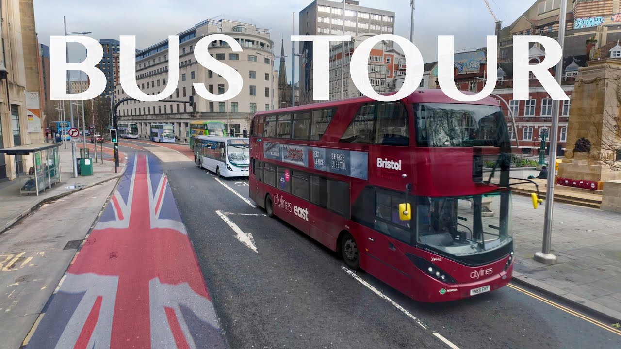 🇬🇧🚌 England Bus Tour – Scenic Views and City Streets
