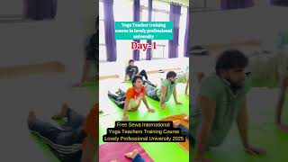 Free Sewa Yoga Course TTC -2025 | Day -1