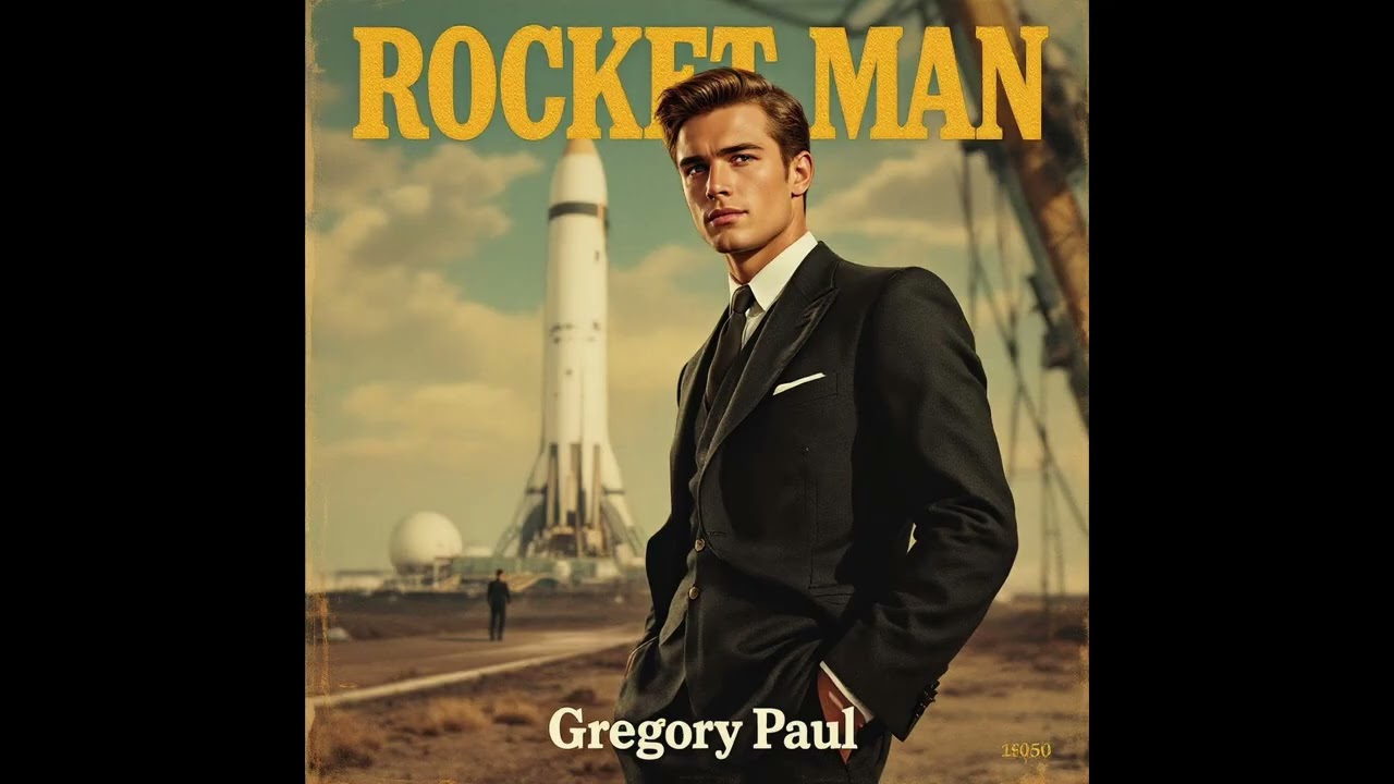 洋楽 okuman2 Rocket Man – Dreamy 1950s Rock 'n Roll Slow Ballad with Emotional