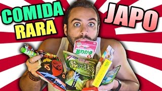 COMIENDO ALGAS ASQUEROSAS Y OTRAS COSAS RARAS JAPONESAS 😨