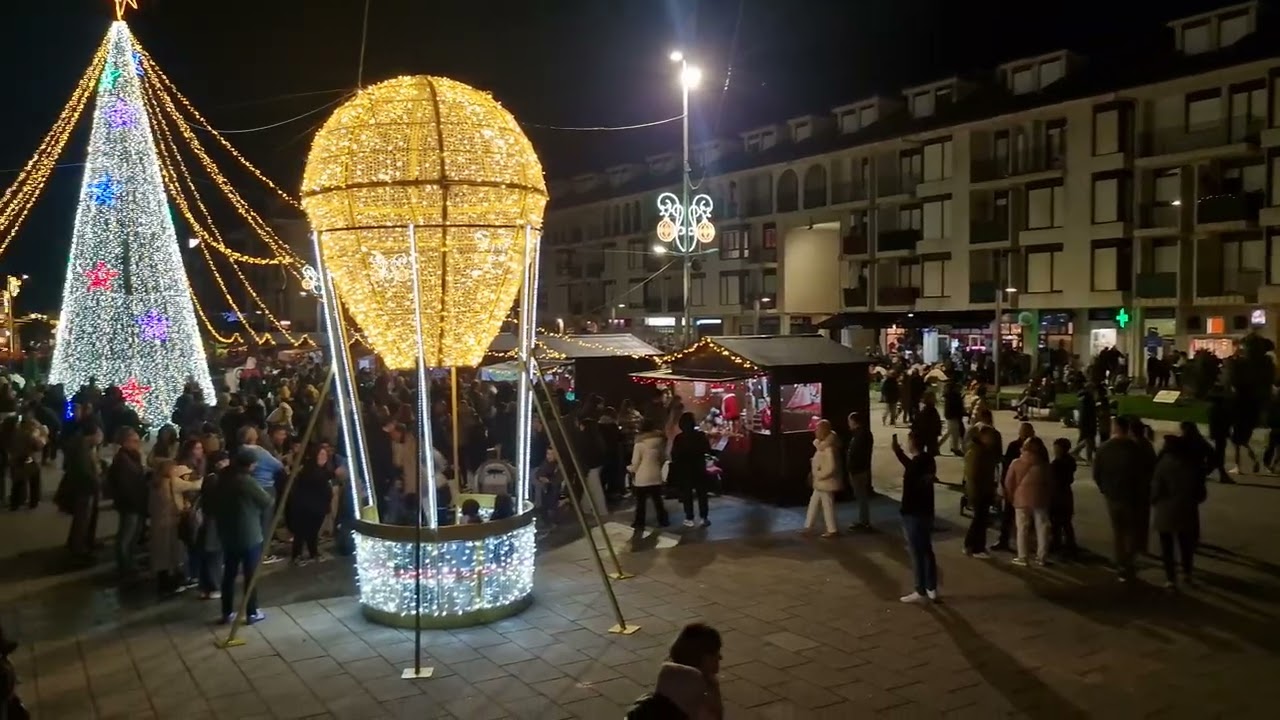 Vistas del Mercado Navideño en Noja Navidad 2025