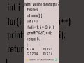 Interview Question for loop #30 | C Programming #placement #shorts #coding #loops