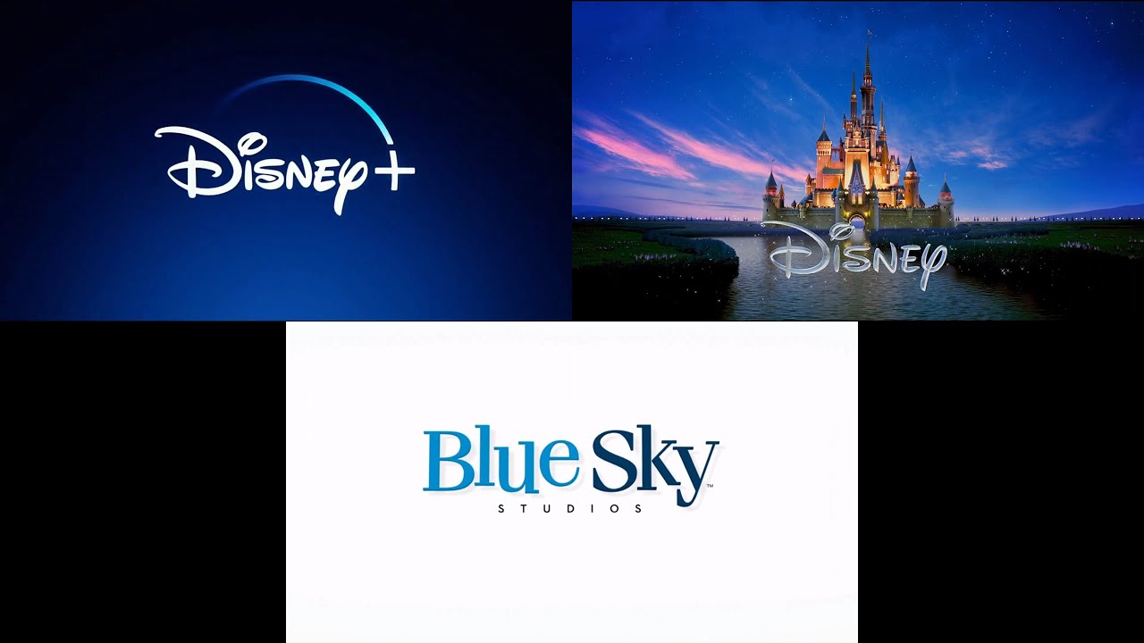 Combo Logos: Disney+ Originals/Walt Disney Pictures/Blue Sky Studios ...