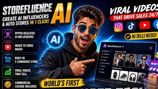 StoreFluence AI Review 2026 🔥 Make Money with AI Influencers + eCommerce Store? 💰