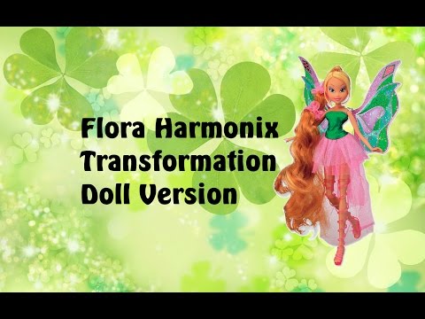 Winx Club - Flora Harmonix Transformation Doll Version