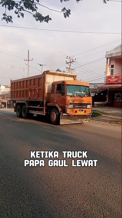 Dad's truck horn is cool, guys😁#shorts#horn#telolet#teloletbasuri