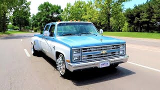 1986 Square Body Chevrolet C30 Dually Turbo LS Swap Project  Part 16  First Drive!