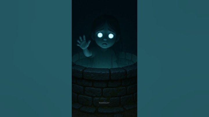 The Ghost Girl in the Well 👻 #ai #shorts #cartoon #bhoot
