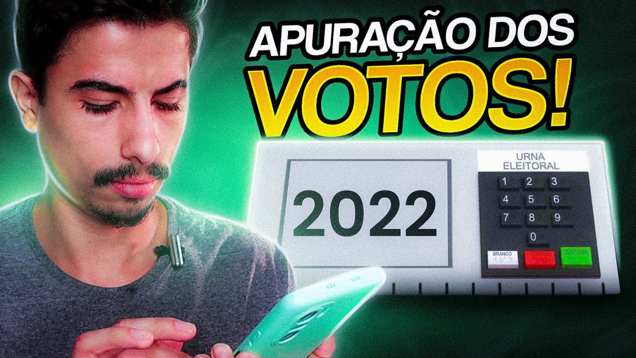 Como ACOMPANHAR A APURAÇÃO DOS VOTOS das ELEIÇÕES 2022 em TEMPO REAL!