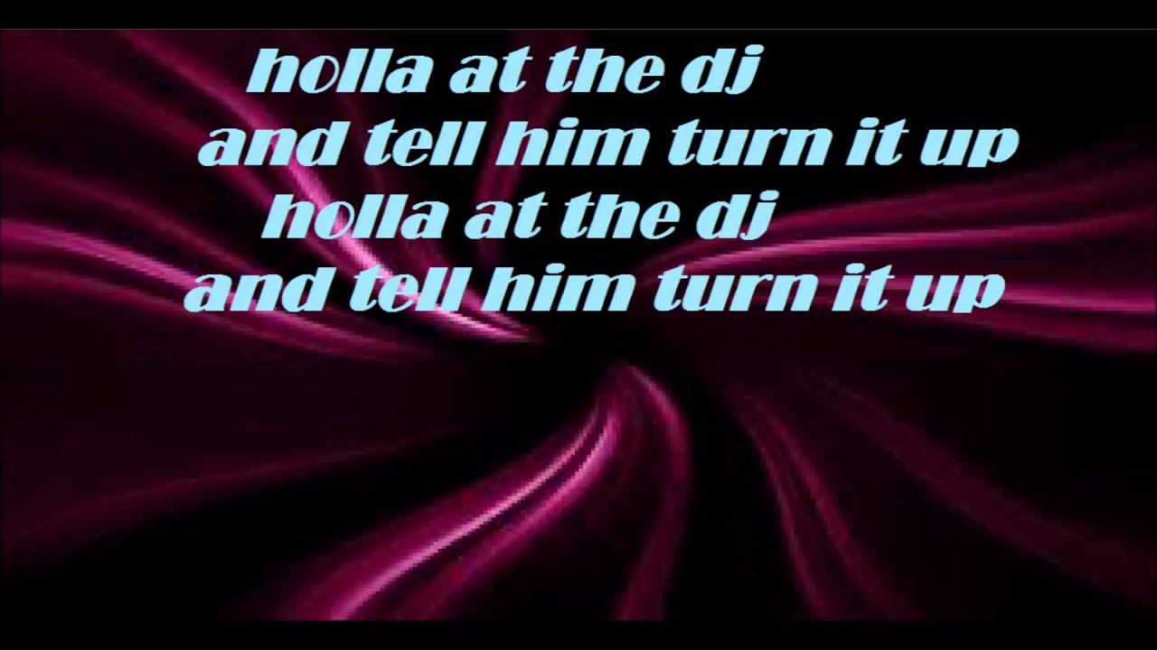 Holla at the dj coco jones lyrics YouTube