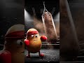 Level 1 Aloo vs Level 100 Baingan! 💪 #evolution #fighting  #mystery #3danimation #aloobaingan
