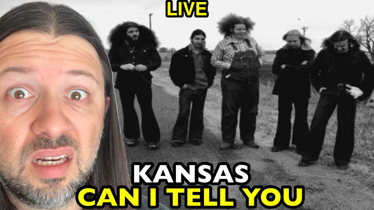KANSAS Can I Tell You LIVE Don Kirshner | REACTION