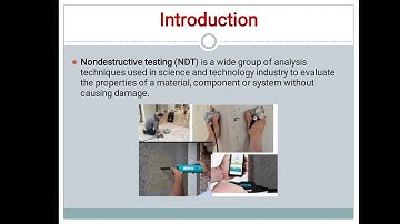 NDT - NON DESTRUCTIVE TEST ON CONCRETE