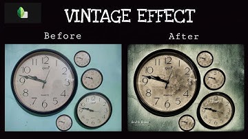 How to Add a Vintage Effect  in Snapseed | Add Retro Look to your Photo in Snapseed