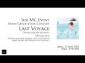 Mc lengkap shani graduation concert  last voyage  27 apirl 2024 tanpa lagu