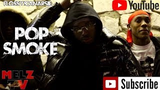 WOO Rapper Pop Smoke Says his opps NEVER Spin & POLICE rush the interview