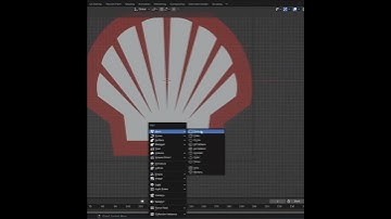 HOW TO MAKE A 3D LOGO IN BLENDER | 3D ILLUSTRATION | 360 SPINNING LOGO | SHELL LOGO