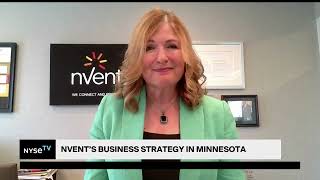 Beth Wozniak, Chair Ceo, Nvent Joins Nyse Tv