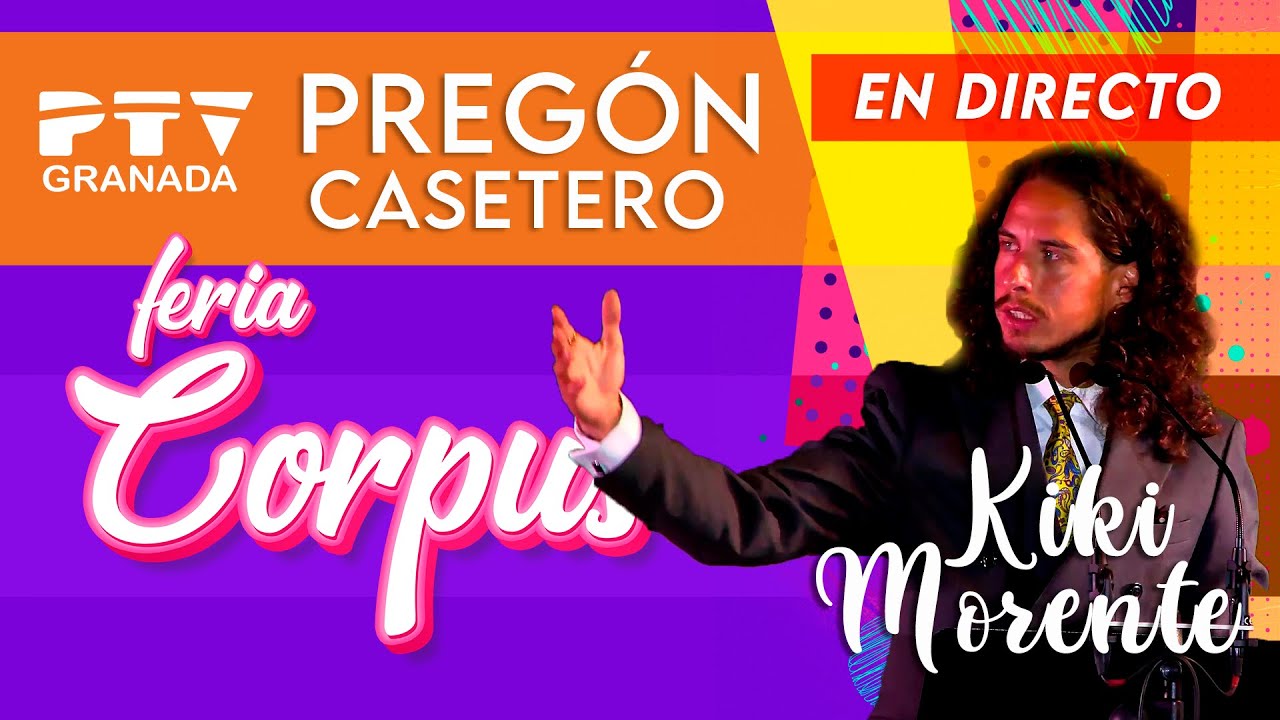 🔴🟢 Pregón del Casetero 2024 | Feria del Corpus Granada 2024💃🏼
